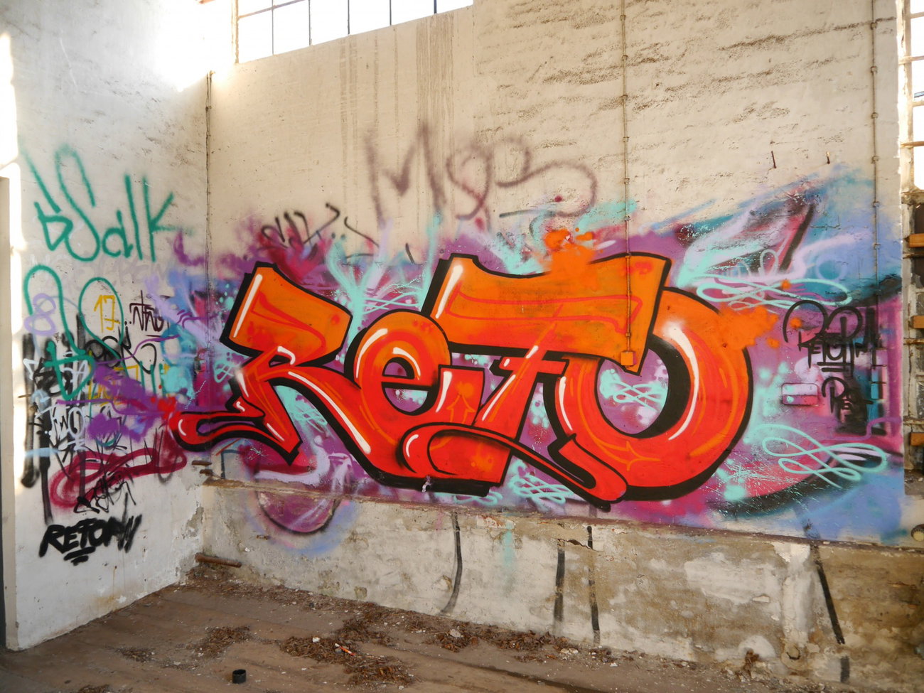 Graffiti Wall - Photo by oldenburgcity - refo, reform