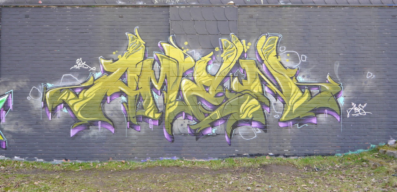 Graffiti Wall - Photo by oldenburgcity - amen (2016)