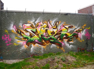 Graffiti Wall - Photo by oldenburgcity - sick (2015)