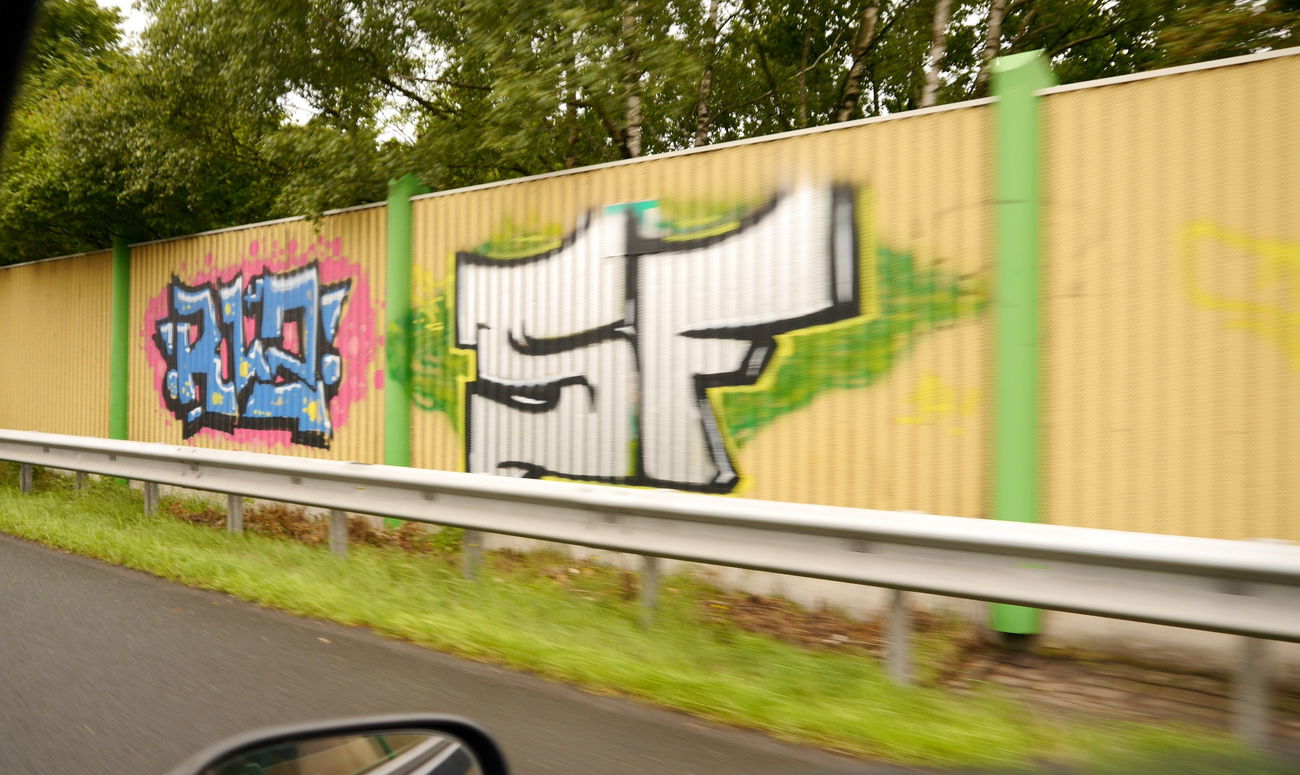 Graffiti Bombing - Photo by oldenburgcity - rlz, sf