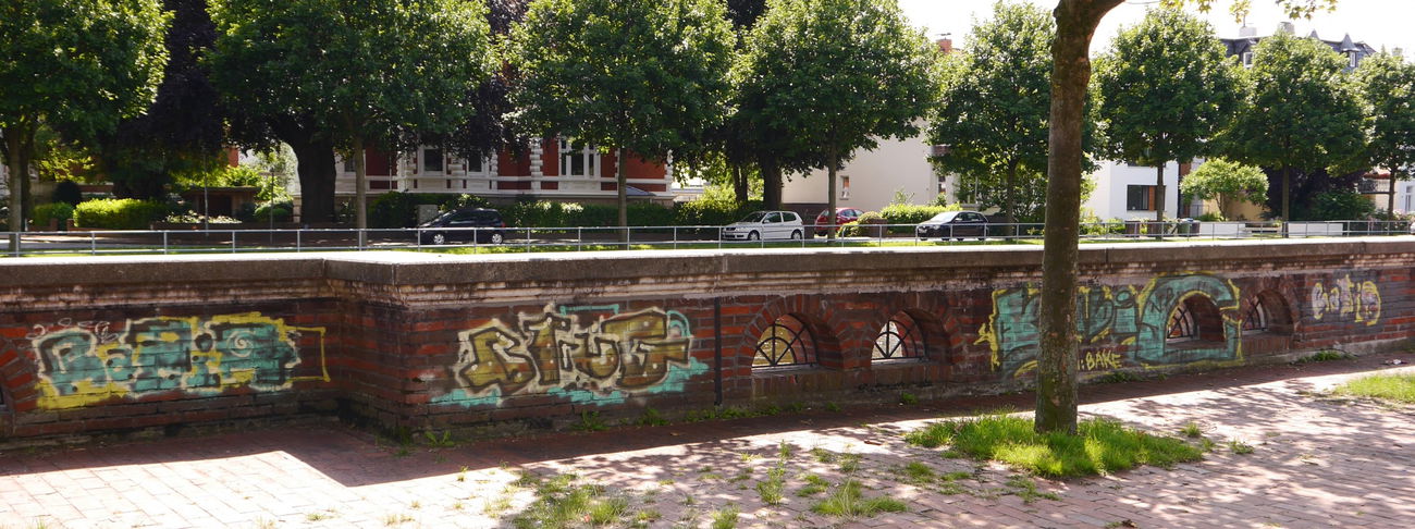 Graffiti Bombing - Photo by oldenburgcity - razia, btrug, pubic (2015)