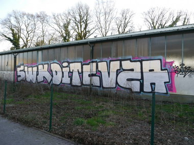 Graffiti Bombing - Photo by oldenburgcity - swk, ditc, vza (2015)