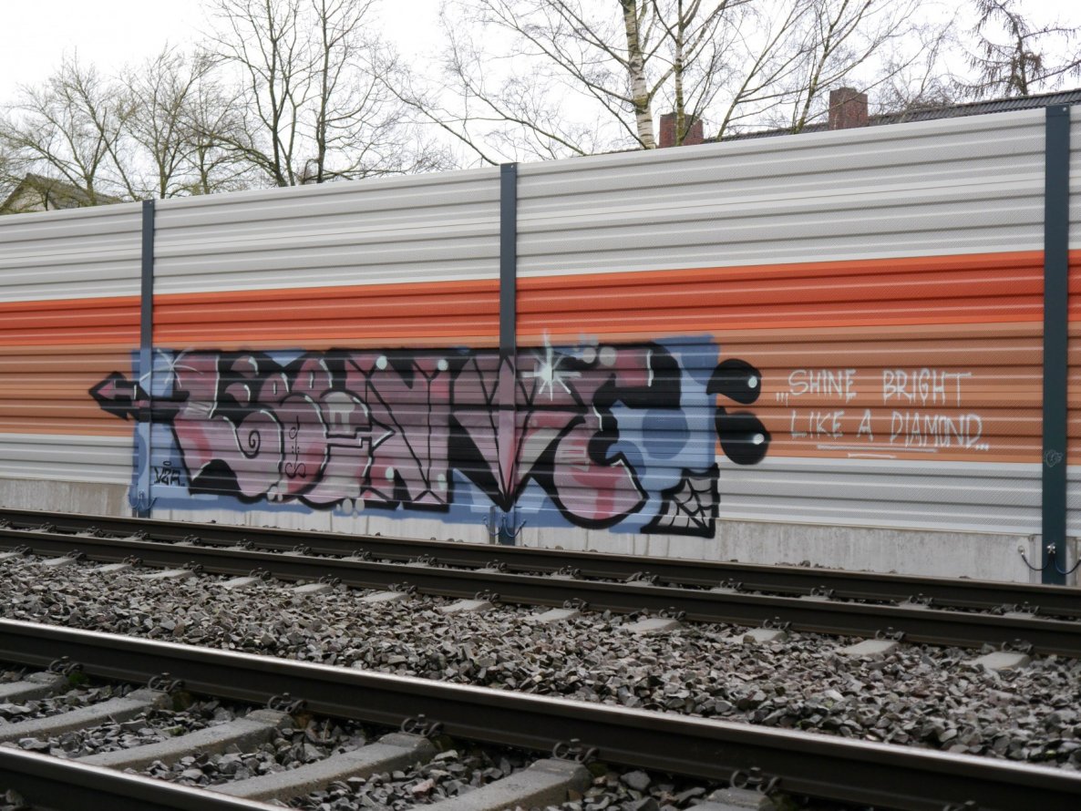 Graffiti Bombing - Photo by oldenburgcity - leenoe, leeno (2015)