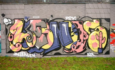 Graffiti Wall - Photo by oldenburgcity - leenoos, leenoe, leeno
