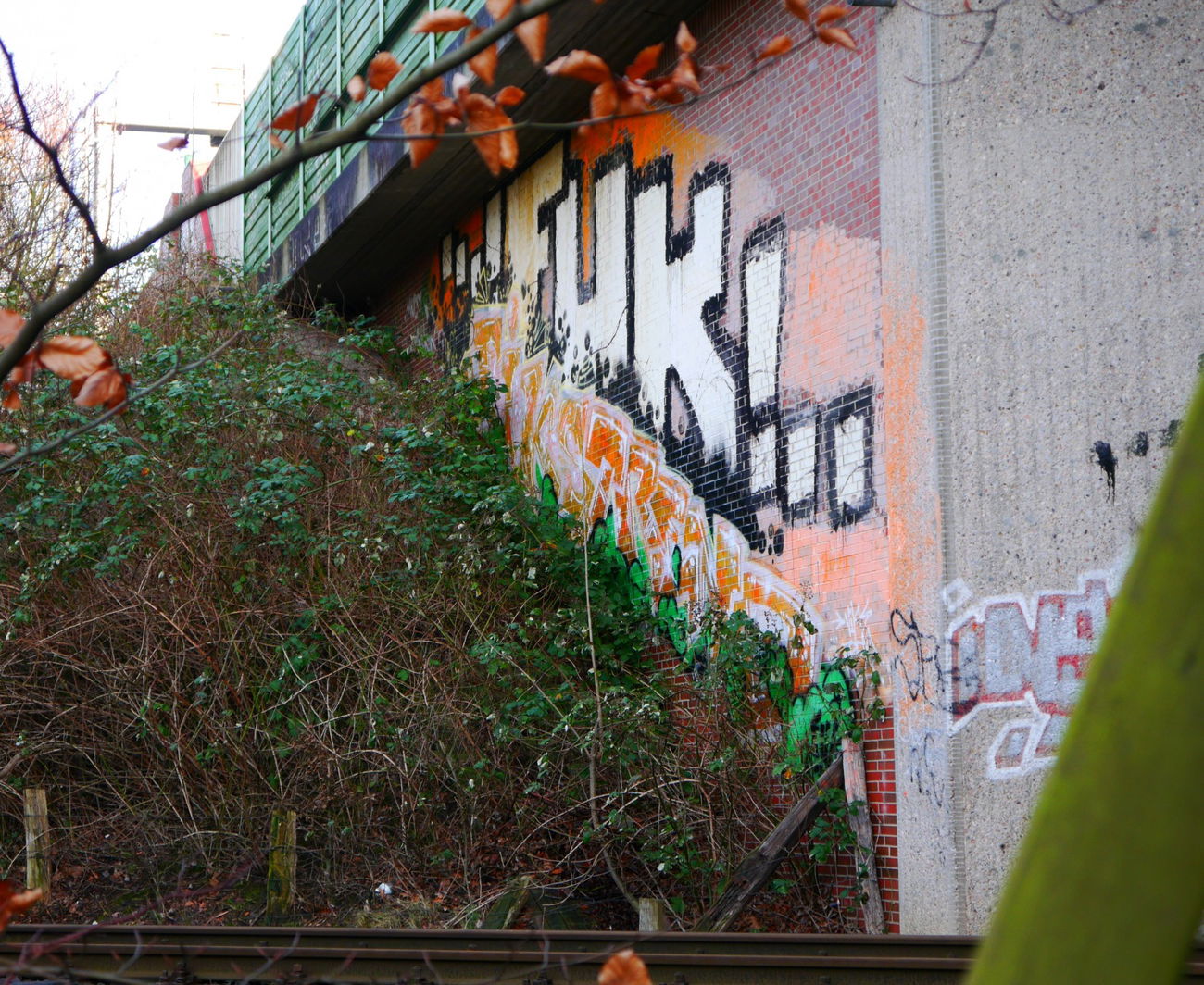 Graffiti Bombing - Photo by oldenburgcity - fuk, fiks, trend