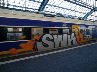 Graffiti Train - Photo by oldenburgcity - swk (2014)