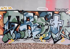 Graffiti Wall - Photo by oldenburgcity - neva, trust, nobody (2015)