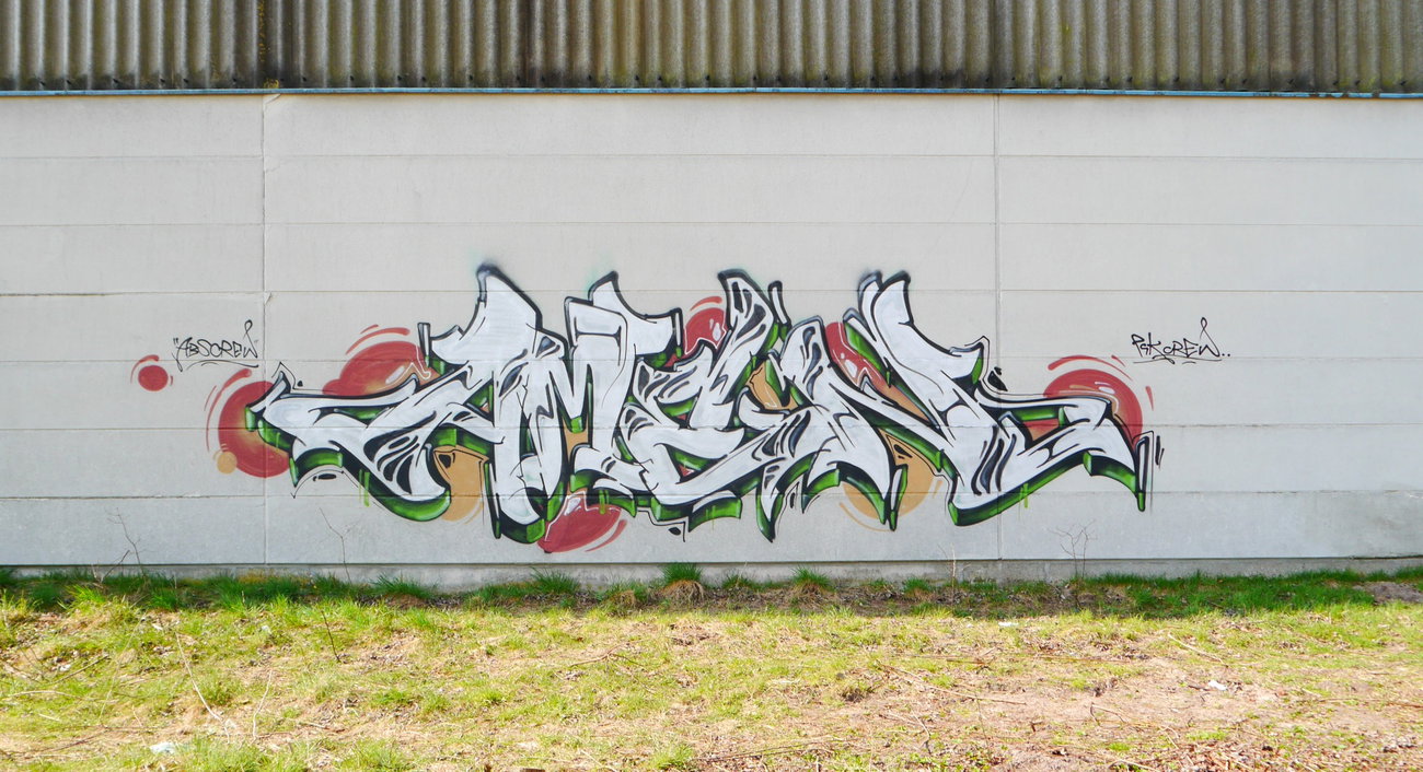 Graffiti Wall - Photo by oldenburgcity - amen (2016)