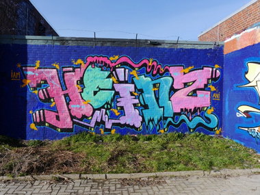 Graffiti Wall - Photo by oldenburgcity - heinz, leks, abs (2015)
