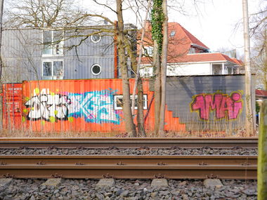 Graffiti Bombing - Photo by oldenburgcity - DITC, KGS, 1MAI