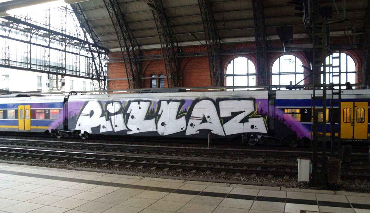 Graffiti Train - Photo by oldenburgcity - rillaz, rlz (2015)
