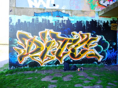 Graffiti Wall - Photo by oldenburgcity - ditc (2015)