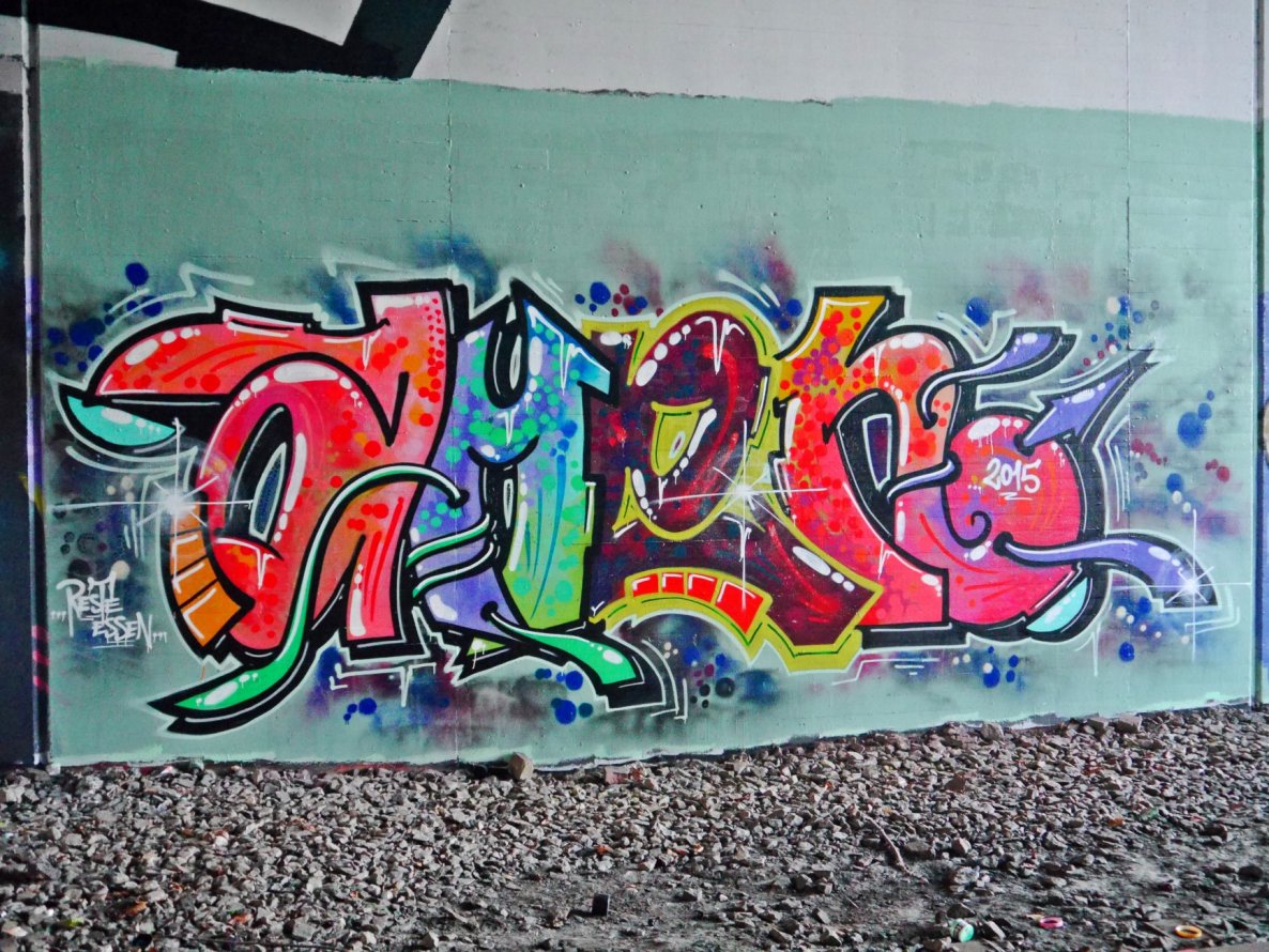 Graffiti Wall - Photo by oldenburgcity - amen (2015)
