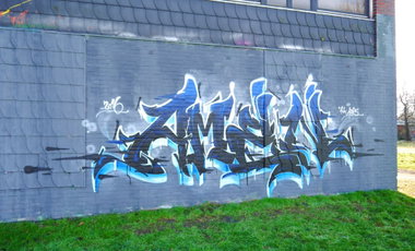 Graffiti Wall - Photo by oldenburgcity - amen (2016)