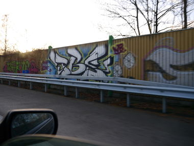 Graffiti Bombing - Photo by oldenburgcity - tgs (2015)