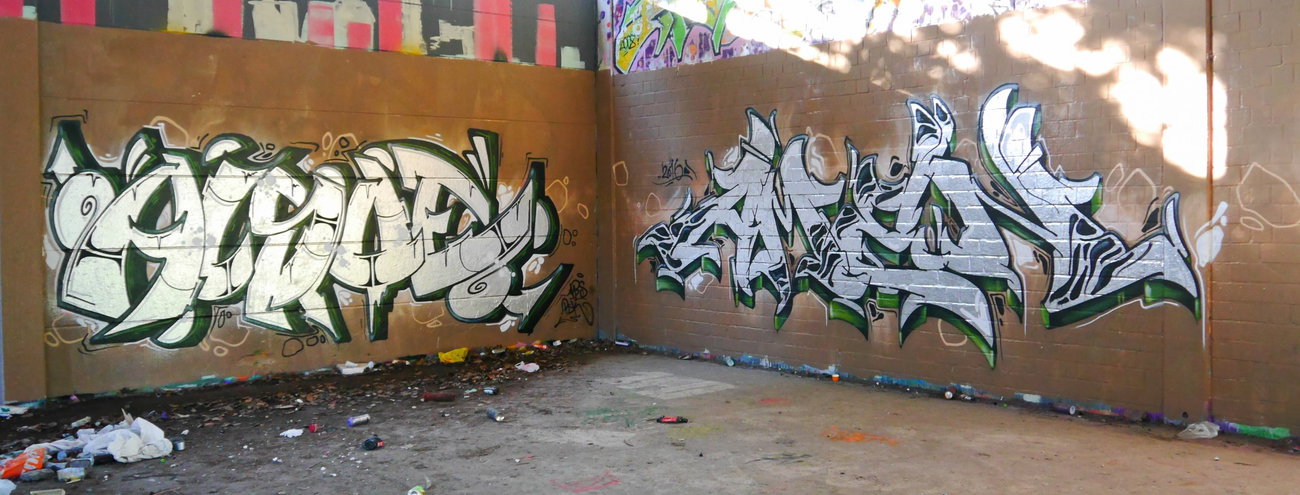 Graffiti Wall - Photo by oldenburgcity - alsoe, amen (2016)