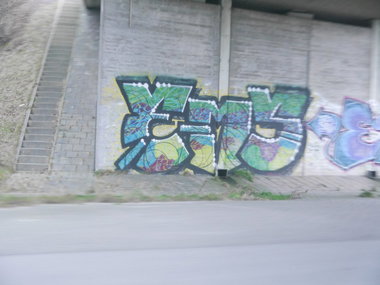 Graffiti Bombing - Photo by oldenburgcity - ems