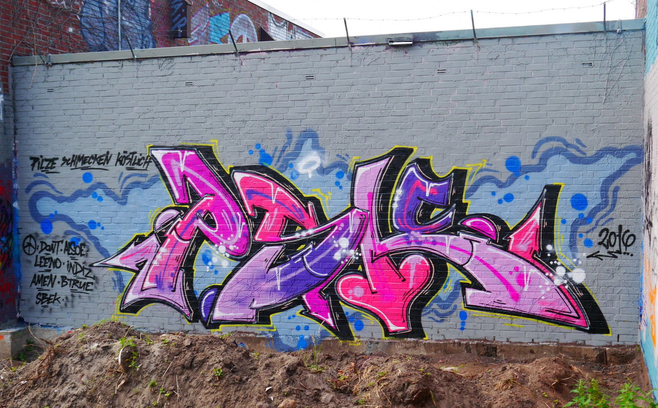 Graffiti Wall - Photo by oldenburgcity - psk (2016)