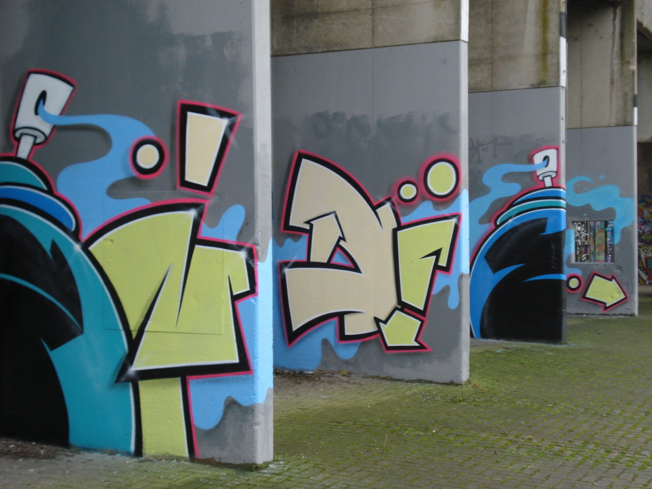 Graffiti Wall - Photo by oldenburgcity - indiz (2015)