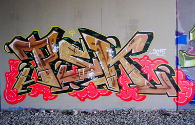 Graffiti Wall - Photo by oldenburgcity - psk (2015)