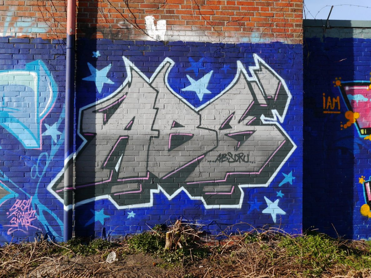 Graffiti Wall - Photo by oldenburgcity - abs (2015)