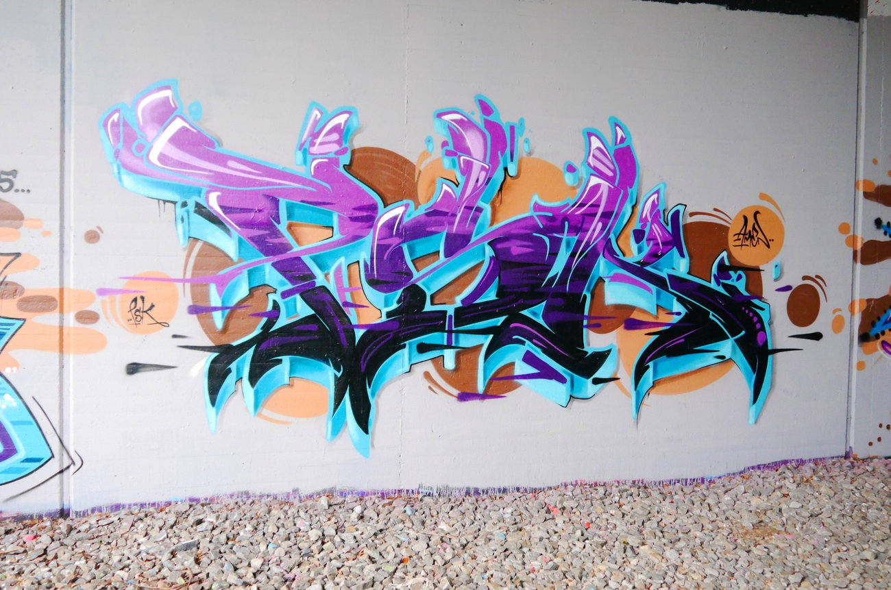 Graffiti Wall - Photo by oldenburgcity - psk (2015)