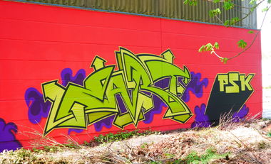 Graffiti Wall - Photo by oldenburgcity - zart (2016)