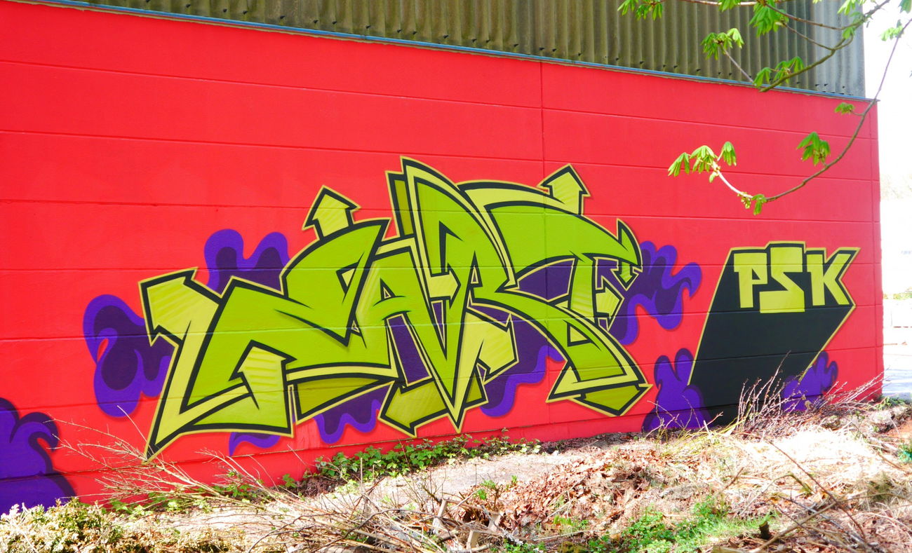 Graffiti Wall - Photo by oldenburgcity - zart (2016)