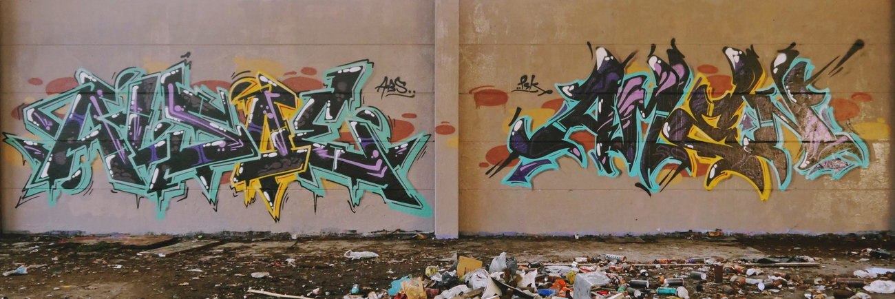 Graffiti Wall - Photo by oldenburgcity - alsoe, amen (2016)