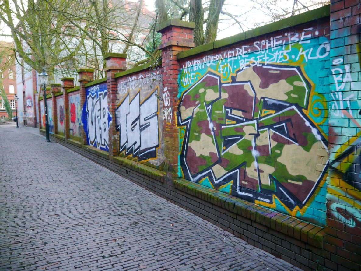 Graffiti Bombing - Photo by oldenburgcity - vfb, tgs (2015)