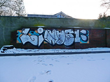 Graffiti Bombing - Photo by oldenburgcity - linus, leeno, leenoe (2015)