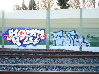 Graffiti Bombing - Photo by oldenburgcity - roet, tofu (2015)