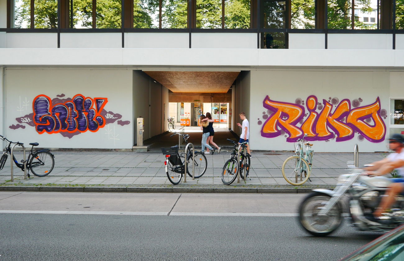 Graffiti Bombing - Photo by oldenburgcity - snok, riko (2015)
