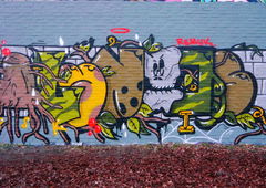 Graffiti Wall - Photo by oldenburgcity - lynoos, leenoe, linus