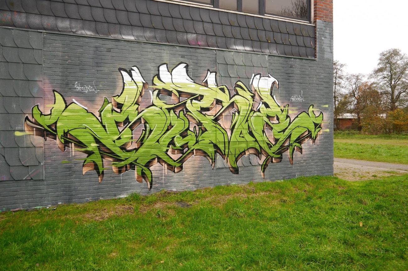 Graffiti Wall - Photo by oldenburgcity - sure (2015)