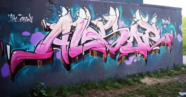 Graffiti Wall - Photo by oldenburgcity - alsoe (2015)