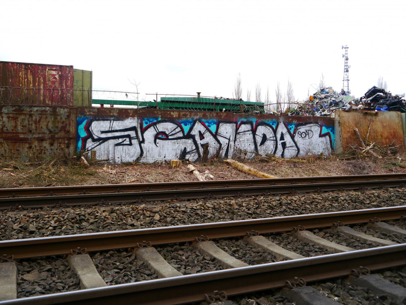 Graffiti Bombing - Photo by oldenburgcity - SQANDAL (2016)