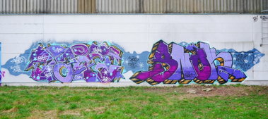 Graffiti Wall - Photo by oldenburgcity - taig, snok