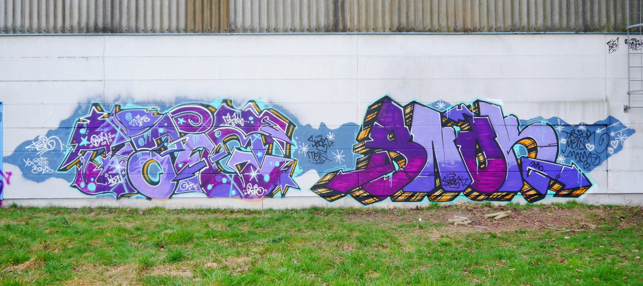 Graffiti Wall - Photo by oldenburgcity - taig, snok