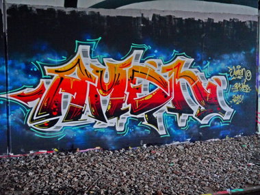 Graffiti Wall - Photo by oldenburgcity - amen (2015)
