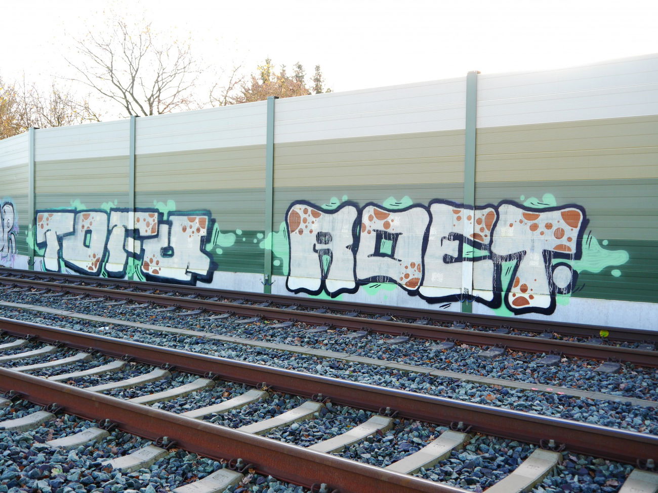Graffiti Bombing - Photo by oldenburgcity - tofu, roet (2015)