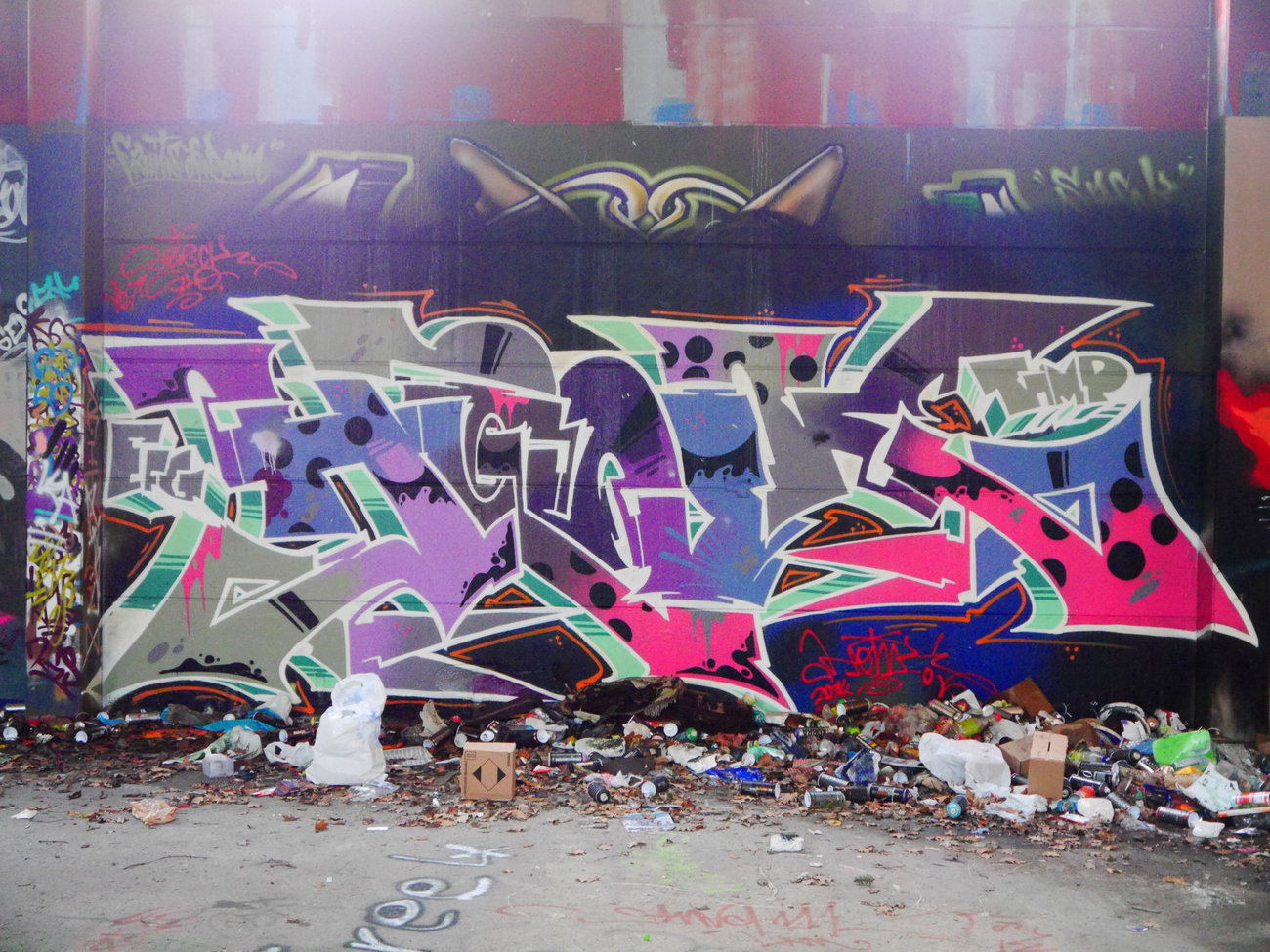 Graffiti Wall - Photo by oldenburgcity - honk (2015)