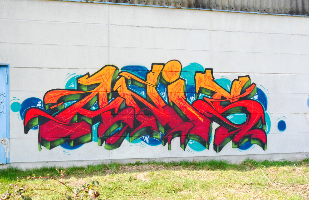 Graffiti Wall - Photo by oldenburgcity - anis (2016)