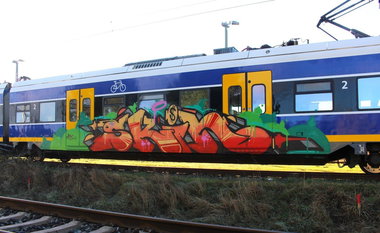 Graffiti Train - Photo by oldenburgcity - skin (2014)