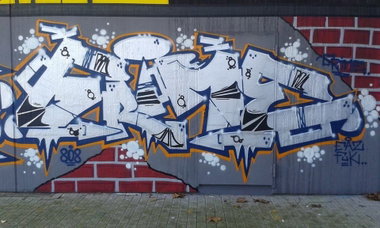 Graffiti Wall - Photo by oldenburgcity - grime (2015)