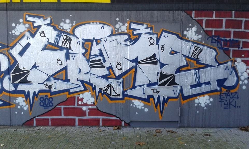 Graffiti Wall - Photo by oldenburgcity - grime (2015)