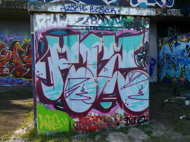 Graffiti Bombing - Photo by oldenburgcity - rlz (2015)