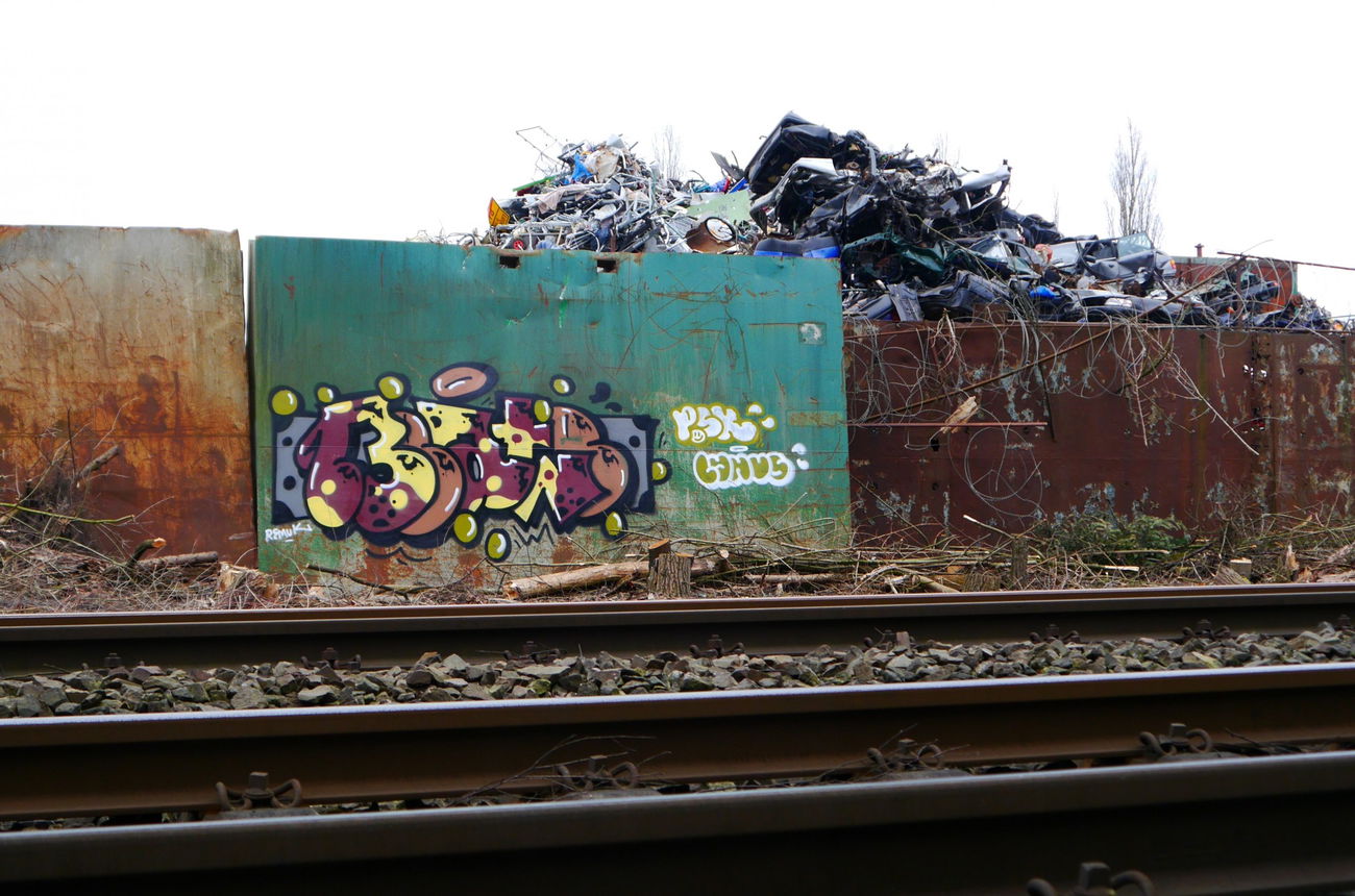 Graffiti Bombing - Photo by oldenburgcity - BEATE (2016)