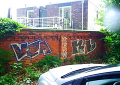 Graffiti Bombing - Photo by oldenburgcity - vza, nb (2015)