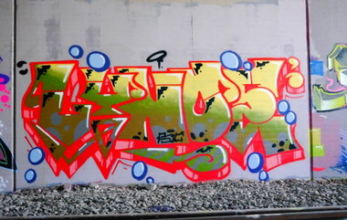 Graffiti Wall - Photo by oldenburgcity - lynoe, leenoe, linus (2016)